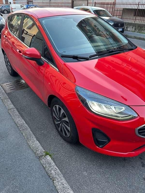 Usata Ford Fiesta Titanium 125 CV (91 kW) 2022 Rosso Utilitaria