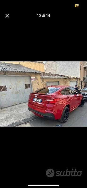 Usata BMW X4 2014 Rosso SUV