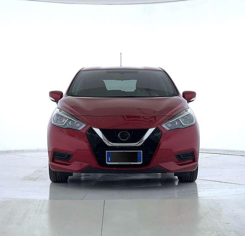 Usata Nissan Micra Acenta 101 CV (74 kW) 2020 Rosso Berlina