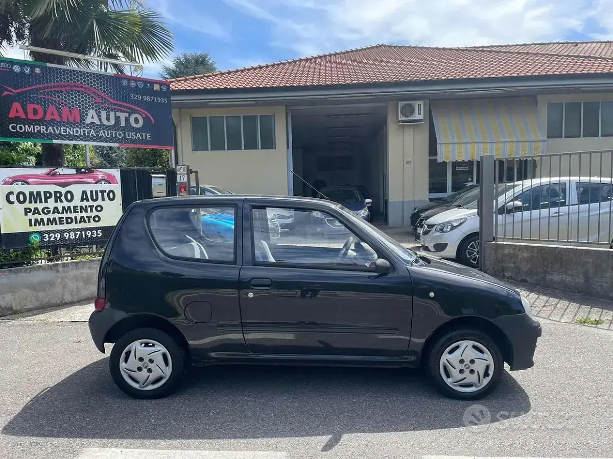 Usata Fiat Seicento Active 54 CV (39 kW) 2004 Nero Utilitaria