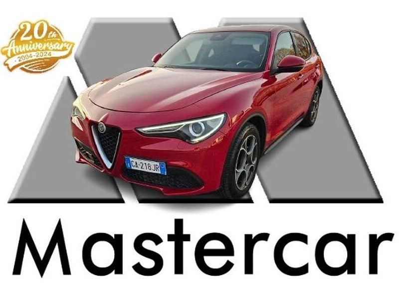 Rosso Usata 2021 Alfa Romeo Stelvio Tech Edition SUV | 18.900 € (Super prezzo) - Immagine 1/4