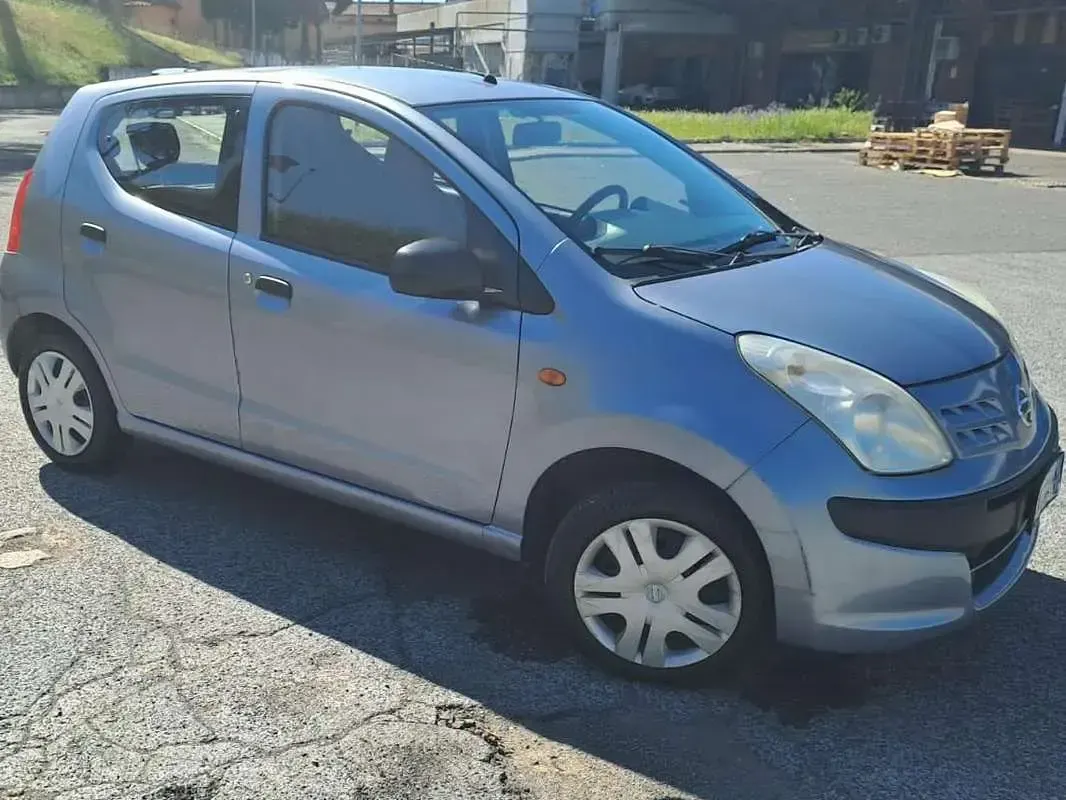 Usata Nissan Pixo 68 CV (50 kW) 2010 Blu/azzurro Utilitaria