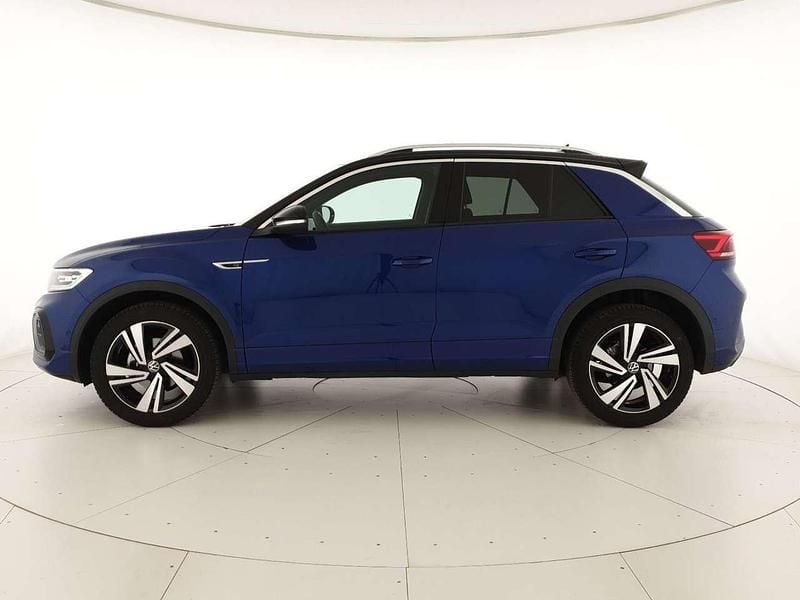 Usata VW T-Roc R-line Plus 150 CV (110 kW) 2024 Lapiz blue metallizzato nero SUV