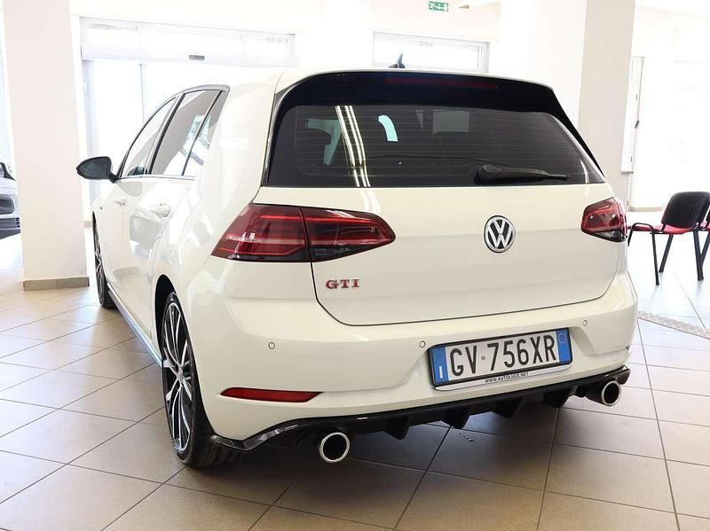 Usata VW Golf GTI 245 CV (180 kW) 2019 Bianco Berlina