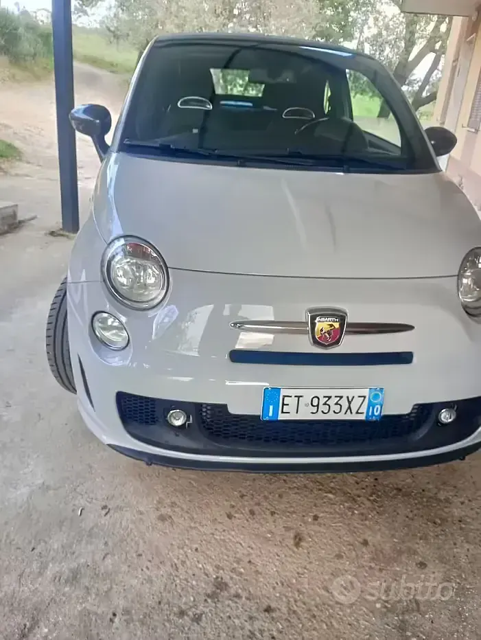 Usata Abarth 500C Esseesse 135 CV (99 kW) 2014 Grigio Cabrio