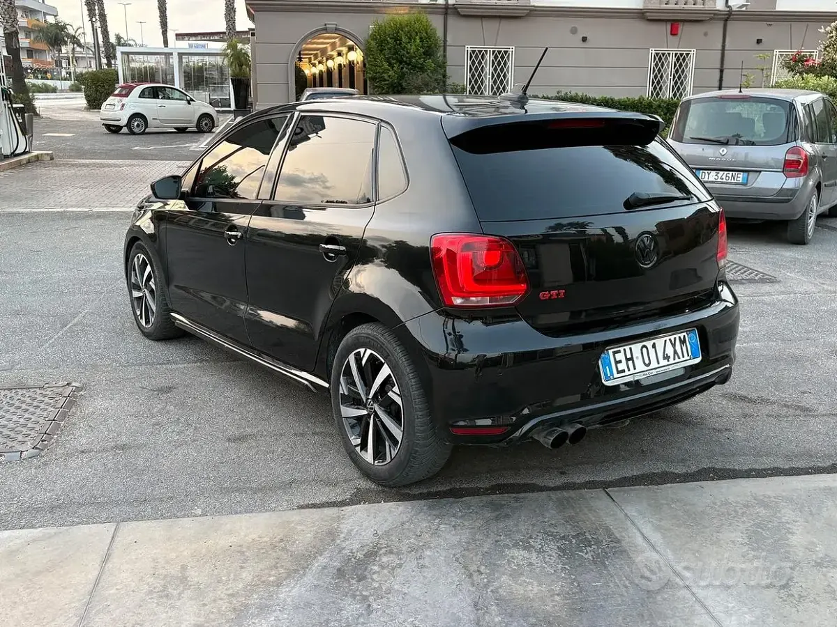 Usata VW Polo GTI 179 CV (131 kW) 2011 Nero Utilitaria