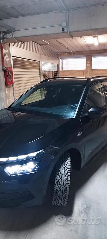 Usata Skoda Kamiq Monte Carlo 90 CV (66 kW) 2021 Nero SUV