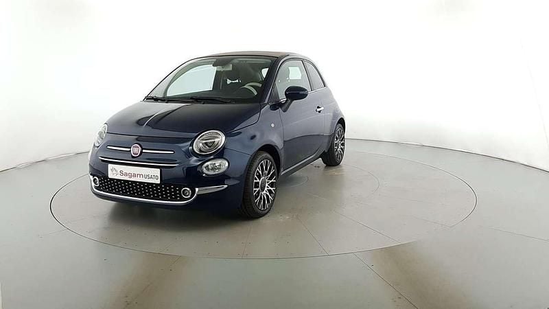 Usata Fiat 500C 69 CV (50 kW) 2023 Blu Cabrio