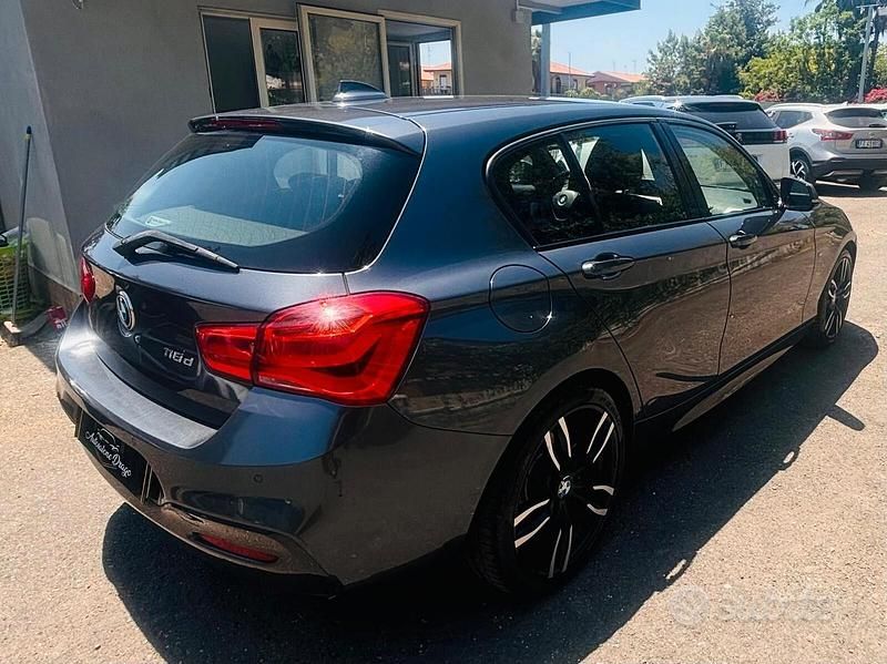 Usata BMW 118 M Sport 149 CV (109 kW) 2018 Grigio Utilitaria