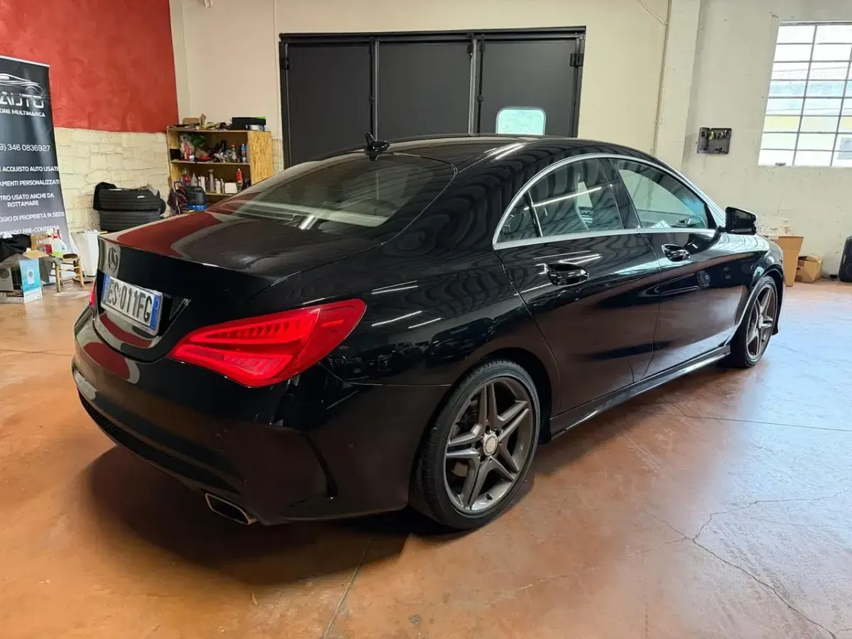 Usata Mercedes CLA220 Premium 170 CV (125 kW) 2013 Nero Coupé