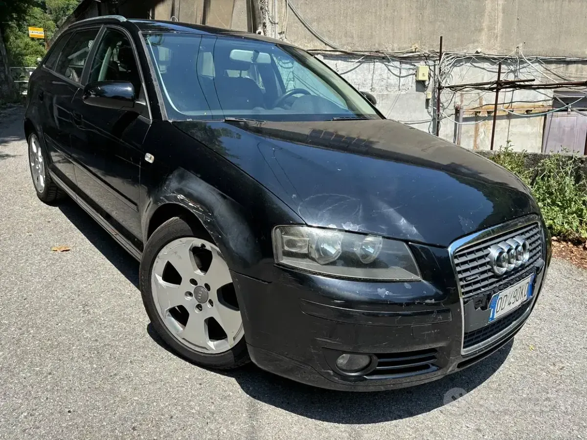 Usata Audi A3 Ambiente 170 CV (125 kW) 2007 Nero Utilitaria