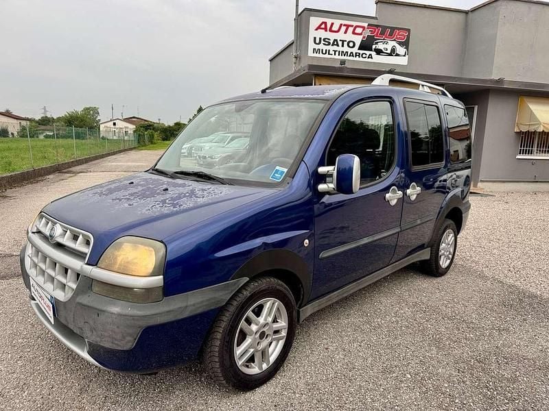 Blu/azzurro Usata 2004 Fiat Doblò Monovolume | 1800 € (Buon prezzo) - Immagine 1/4