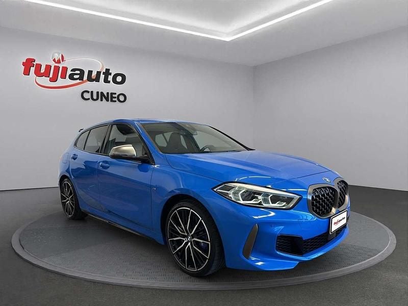 Usata BMW M135 Efficient Dynamics 306 CV (225 kW) 2019 Azzurro Utilitaria