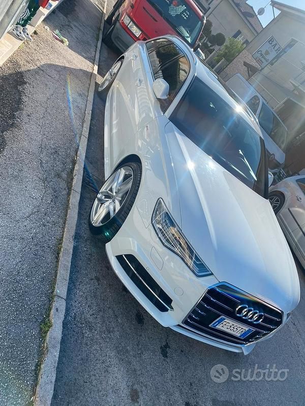Usata Audi A6 S-Line 190 CV (139 kW) 2016 Bianco Station wagon