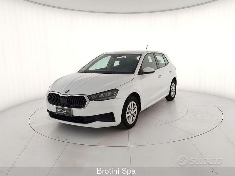 Usata Skoda Fabia Ambition 80 CV (58 kW) 2022 Bianco Utilitaria