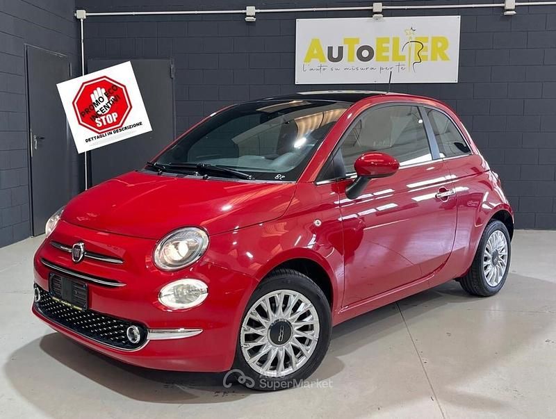 Rosso Usata 2024 Fiat 500 Dolcevita Tre volumi | 13.900 € (Buon prezzo) - Immagine 1/4