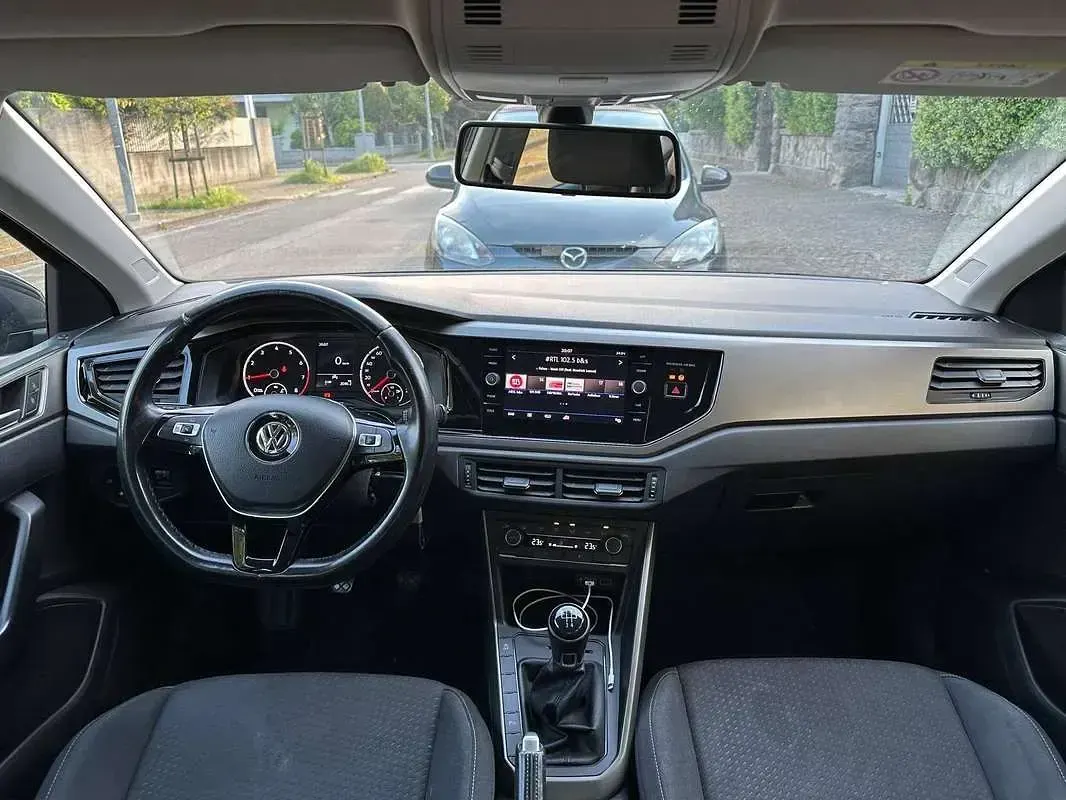 Usata VW Polo Comfortline 80 CV (58 kW) 2019 Grigio Utilitaria