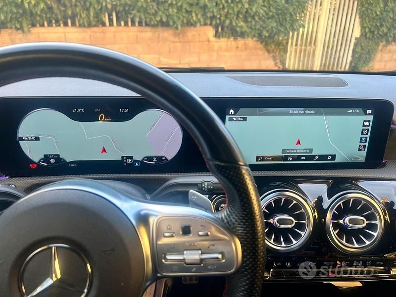 Usata Mercedes A200 Premium 150 CV (110 kW) 2021 Grigio Berlina