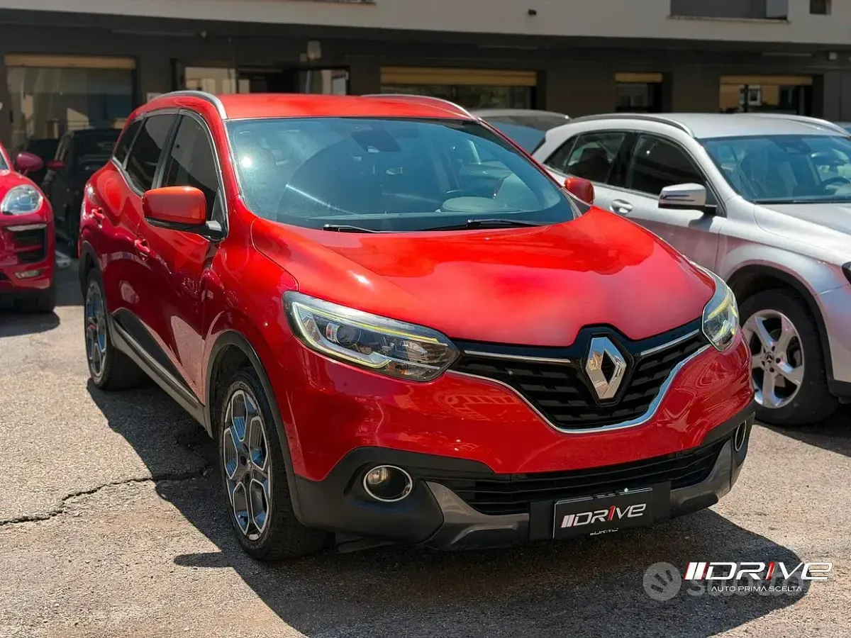 Usata Renault Kadjar Intens 110 CV (80 kW) 2016 Rosso SUV