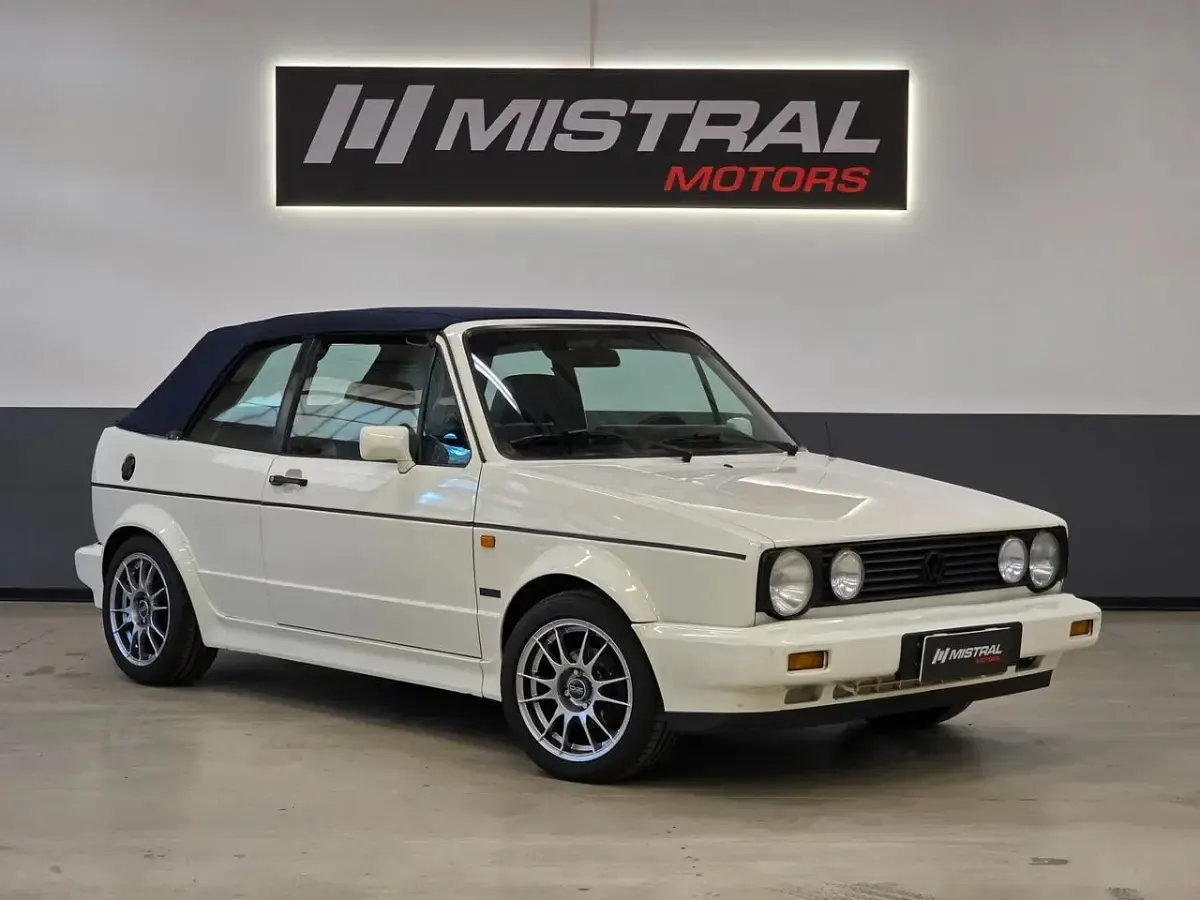 Usata VW Golf Cabriolet 110 CV (80 kW) 1990 Bianco Cabrio