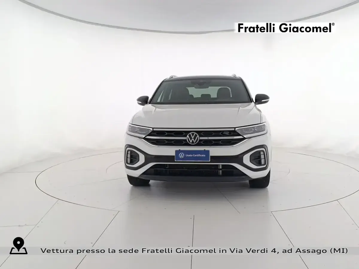 Usata VW T-Roc R-line 150 CV (110 kW) 2023 Bianco SUV