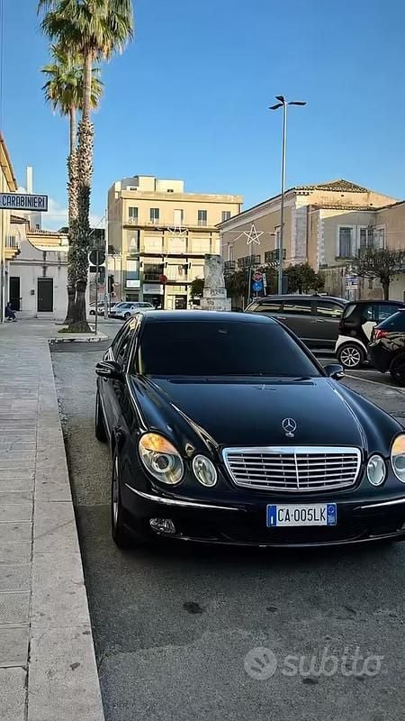 Usata Mercedes E220 2002 Nero Berlina
