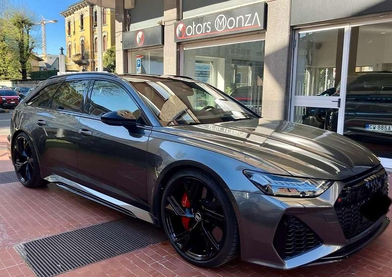 Usata Audi RS6 600 CV (441 kW) 2021 Grey daytona Station wagon
