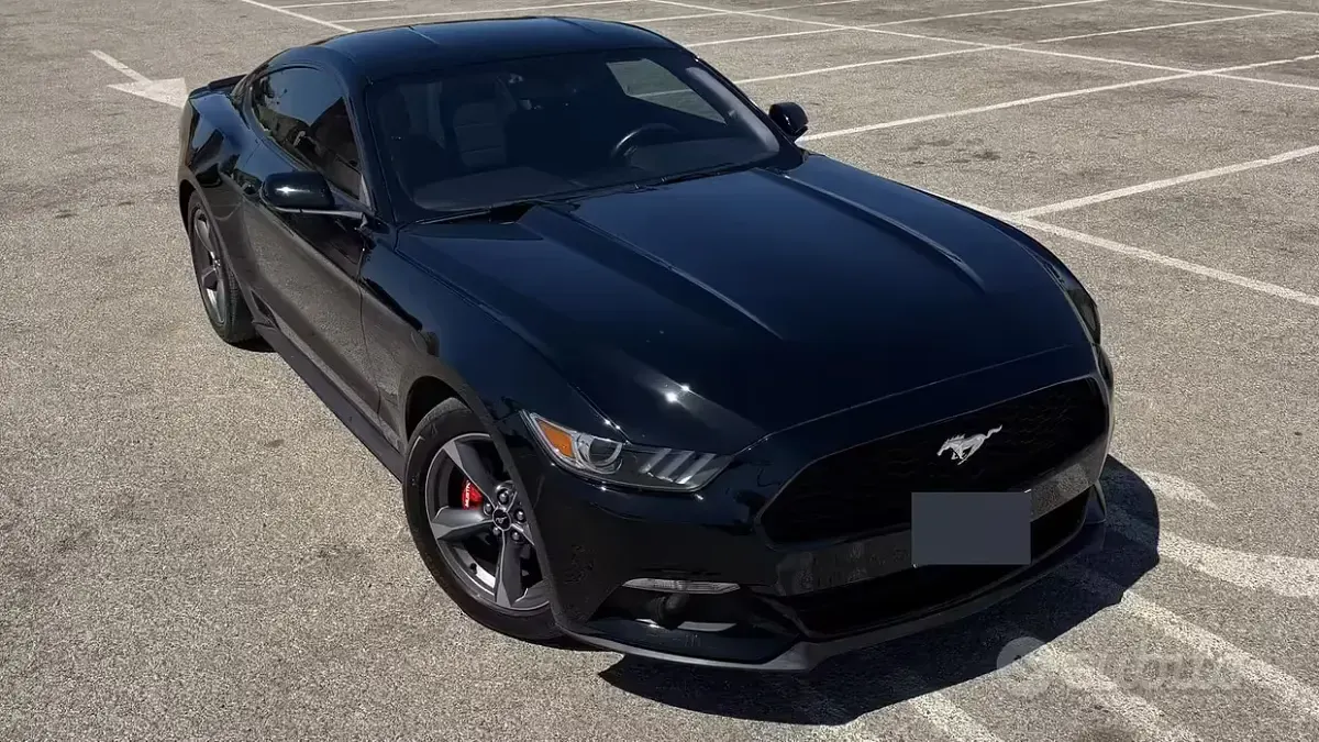 Usata Ford Mustang 291 CV (214 kW) 2021 Nero Coupé