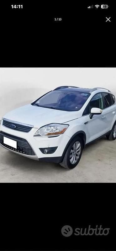 Usata Ford Kuga Titanium 163 CV (119 kW) 2010 Bianco SUV