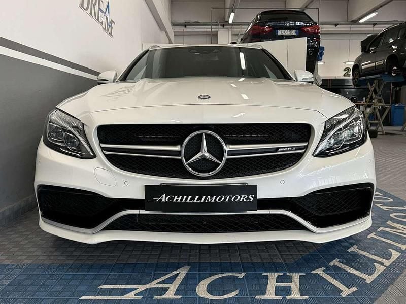Usata Mercedes C63 AMG AMG 510 CV (375 kW) 2016 White diamond Station wagon