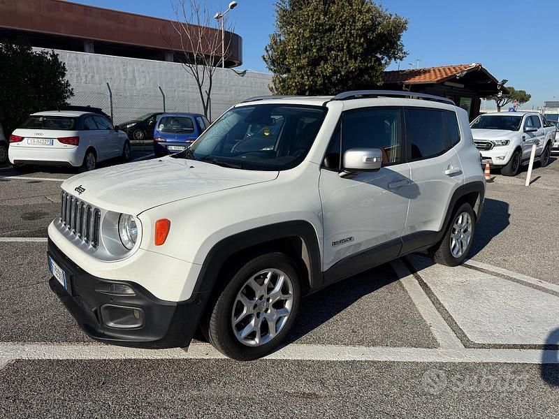Bianco Usata 2016 Jeep Renegade Limited SUV | 8200 € (Super prezzo) - Immagine 1/4