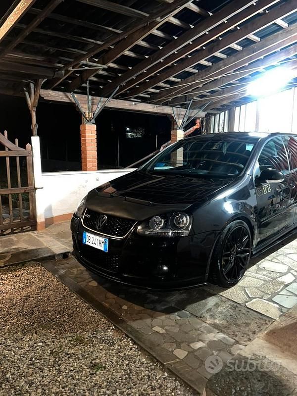 Usata VW Golf IV GTI 200 CV (147 kW) 2006 Nero Berlina