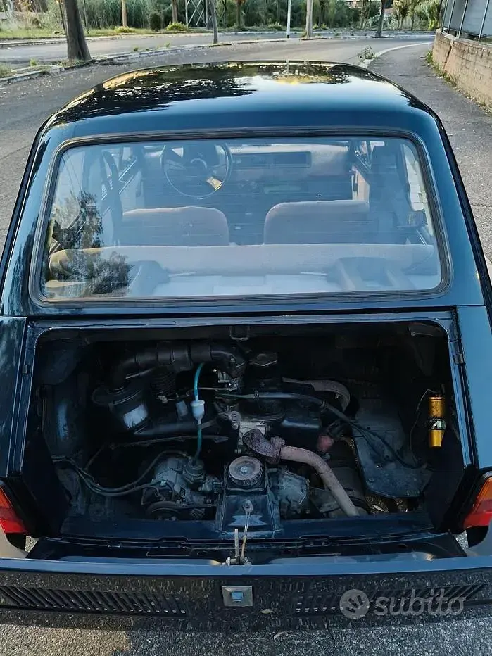 Usata Fiat 126 24 CV (17 kW) 1982 Blu Utilitaria