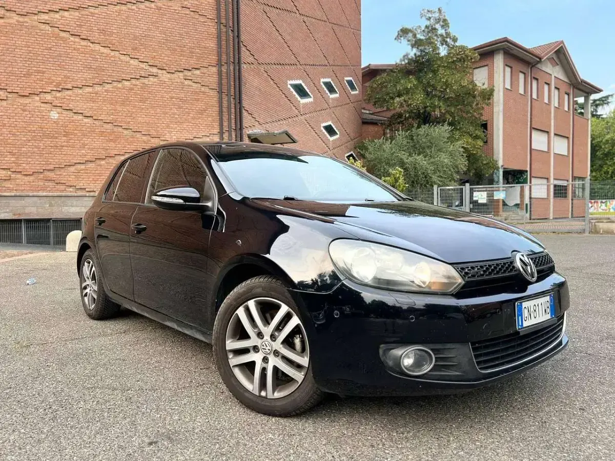Usata VW Golf VI Comfortline 122 CV (89 kW) 2009 Nero Berlina