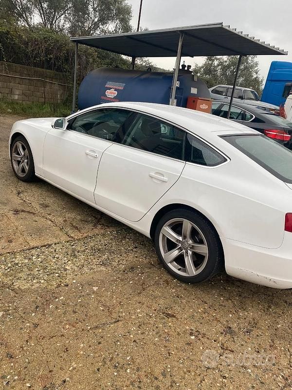 Usata Audi A5 177 CV (130 kW) 2011 Bianco Coupé