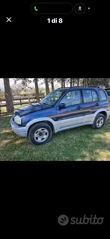 Usata Suzuki Vitara 87 CV (63 kW) 1999 Blu Station wagon
