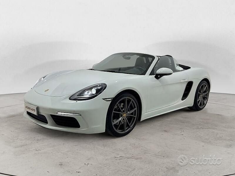 Bianco Usata 2018 Porsche 718 Boxster Cabrio | 59.900 € (Buon prezzo) - Immagine 1/4