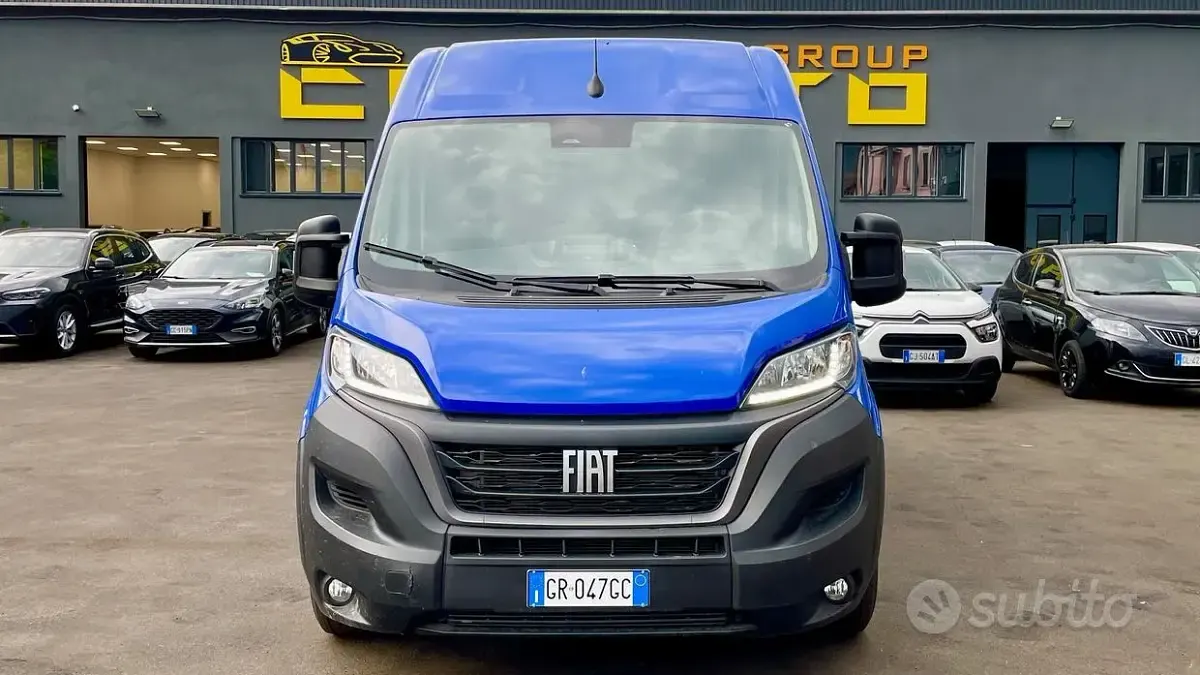 Usata Fiat Ducato 33 140 CV (102 kW) 2023 Bluazzurro Furgone