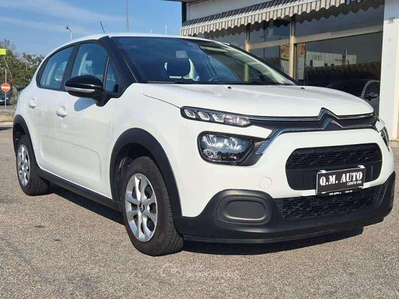 Usata Citroën C3 Feel 102 CV (75 kW) 2021 Bianco Utilitaria