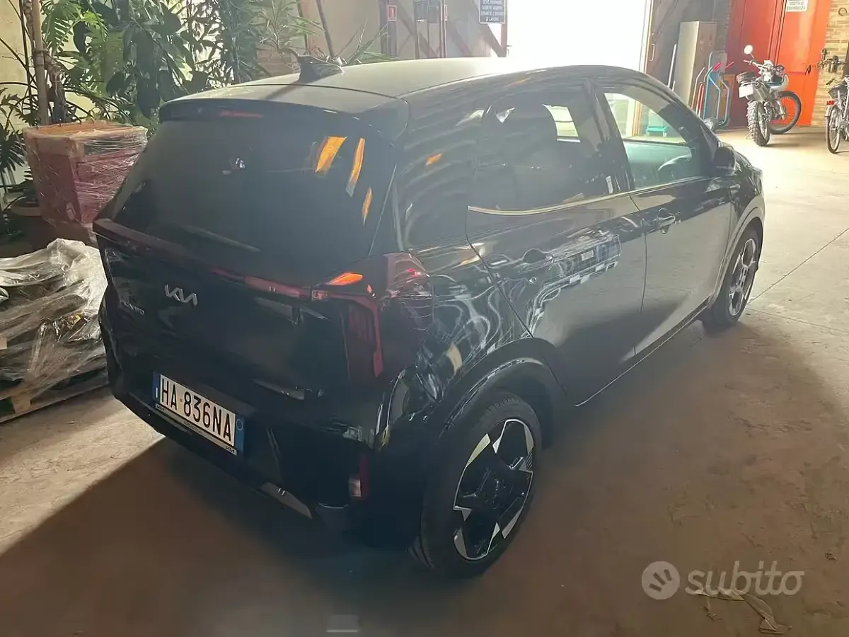 Nuova Kia Picanto GT 63 CV (46 kW) 2025 Nero Utilitaria