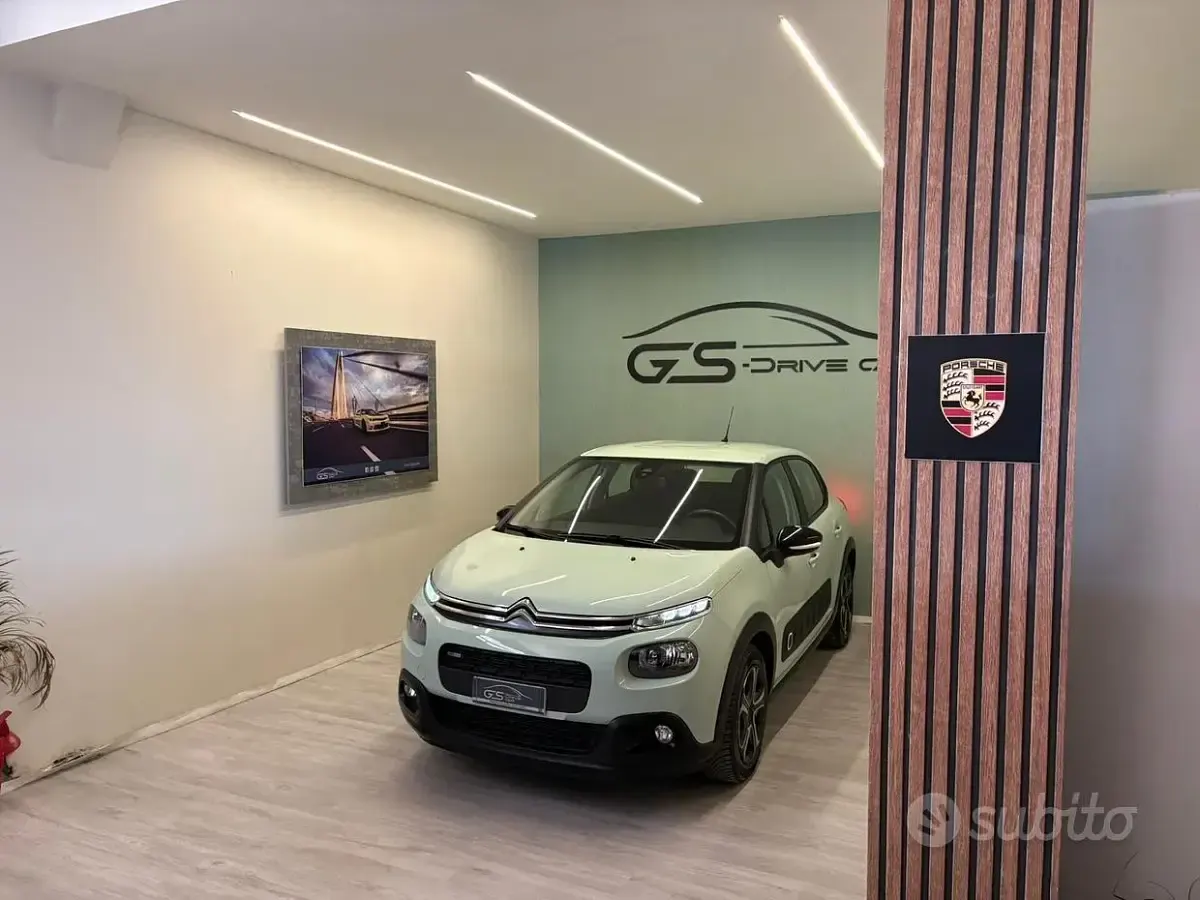 Usata Citroën C3 PureTech 82 CV (60 kW) 2017 Verde Berlina