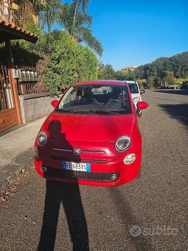 Usata Fiat 500 95 CV (69 kW) 2016 Rosso Utilitaria