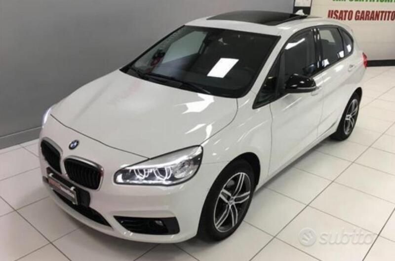Usata BMW 220 Active Tourer M Sport 190 CV (139 kW) 2015 Bianco Monovolume