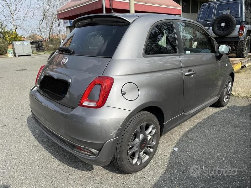 Usata Fiat 500S S 2018 Grigio Utilitaria