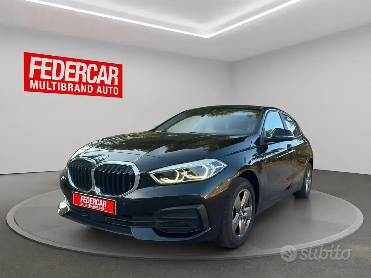 Usata BMW 116 Advantage 116 CV (85 kW) 2021 Nero Utilitaria