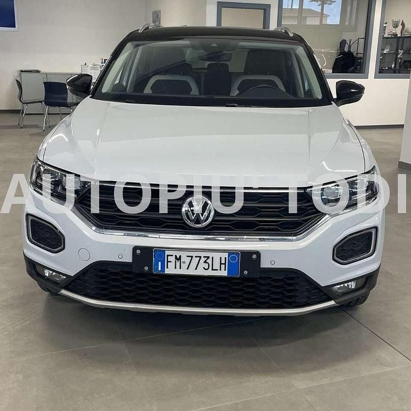 Usata VW T-Roc Advance 150 CV (110 kW) 2017 Bianco SUV