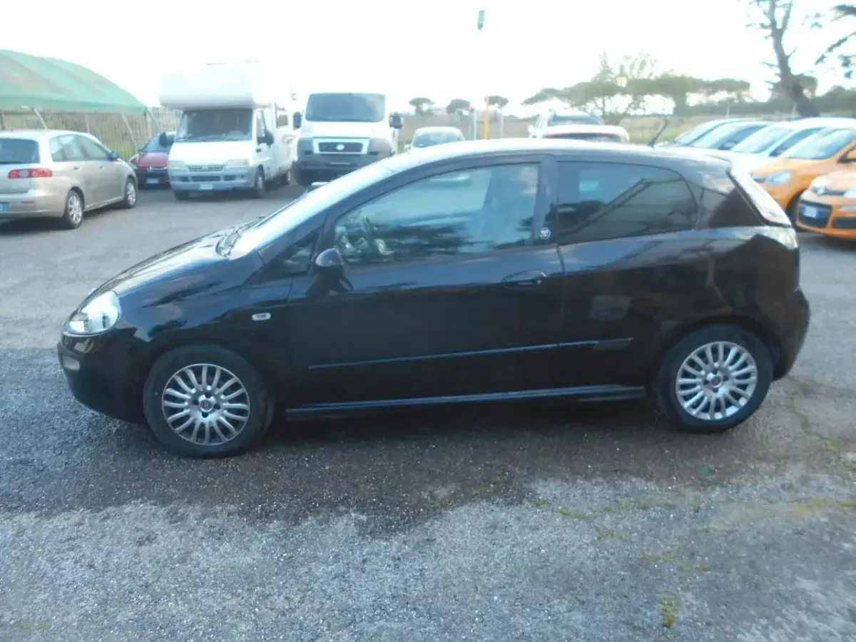 Usata Fiat Punto Evo Active 95 CV (69 kW) 2012 Nero Utilitaria