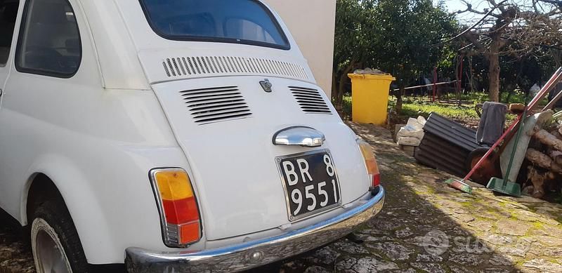 Usata Fiat 500 1970 Bianco Utilitaria