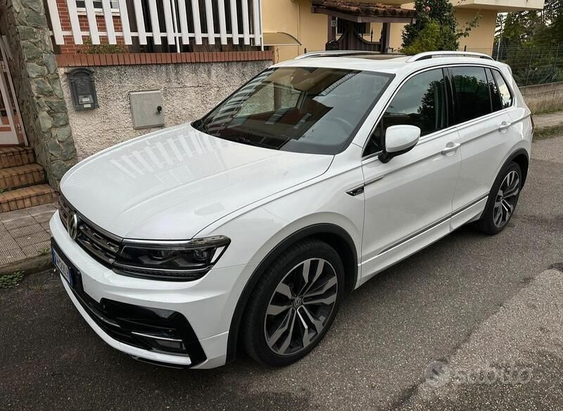 Usata VW Tiguan 150 CV (110 kW) 2019 Bianco SUV