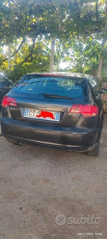 Nero Usata 2006 Audi A3 Tre volumi | 1500 € - Immagine 1/4